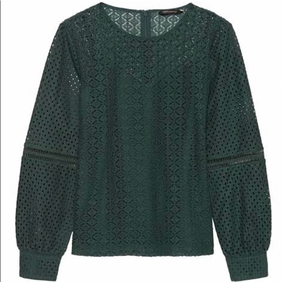 Banana Republic Tops - Banana Republic Lace Blouse Sz S